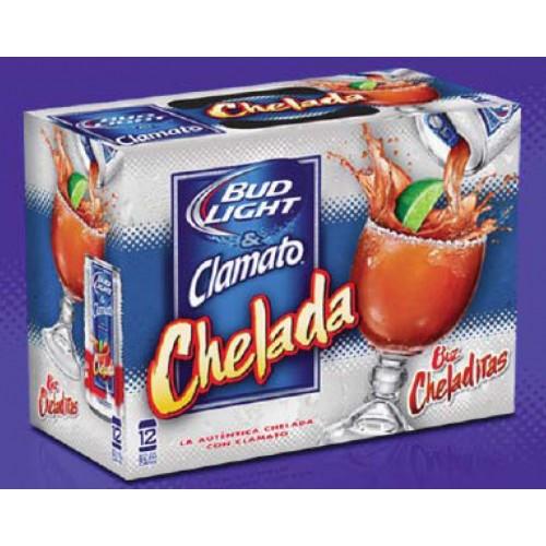 Bud Light Clamato Chelada 12PKC 8 OZ