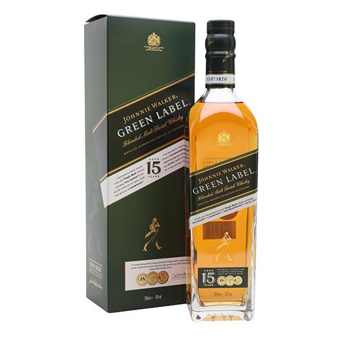 Johnnie Walker Green Label 15 Yr 750ml