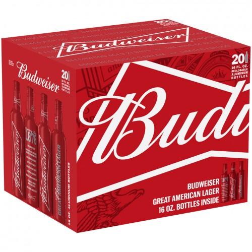 Budweiser Aluminum 20PKB 16 OZ