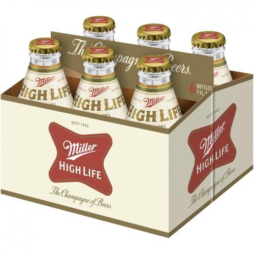 Miller High Life 6PKB 7 OZ