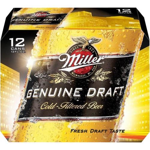 Miller Genunie Draft 12PKC 12 OZ