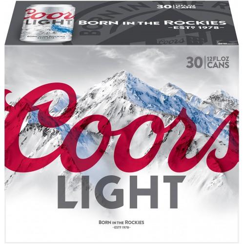 Coors Light 30PKC 12 OZ