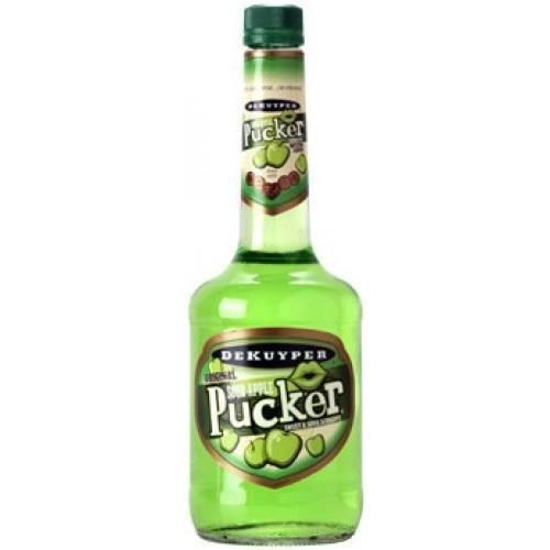 Dekuyper Sour Apple Pucker Liqueur 750ml