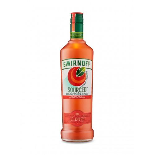 Smirnoff Sourced Ruby Red Grapefruit Vodka 750ml