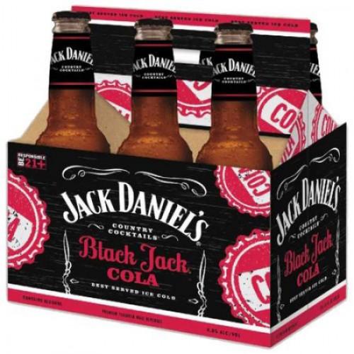 Jack Daniel's Black Jack Cola 6PKB 10 OZ