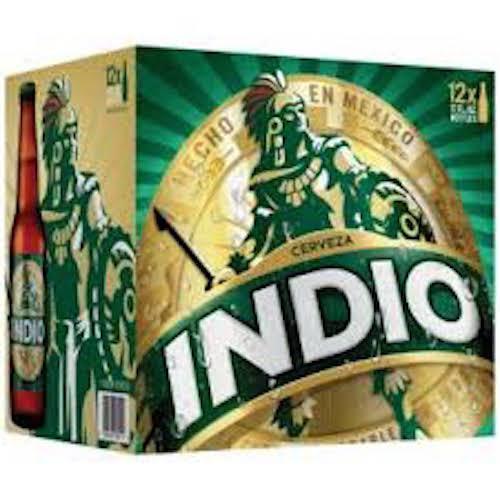 Indio Cerveza 12PKB 12 OZ
