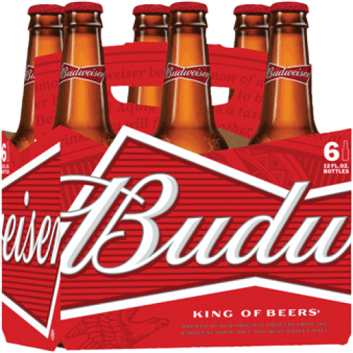 Budweiser 6PKB 12 OZ