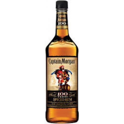 Captain Morgan 100 Proof Spiced Rum 750ml