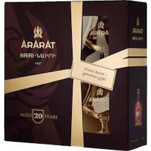 Ararat Nairi 20 Yr Brandy W/glass 750ml