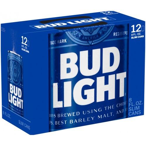 Bud Light Azulitas 12PKC 8 OZ